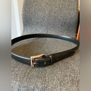 Polo Ralph Lauren Black Leather Belt 42